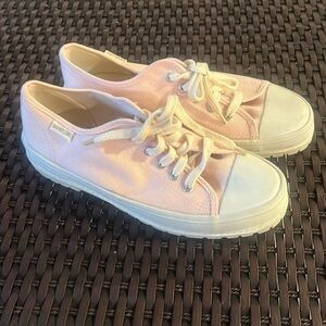SAM AND LIBBY WOMEN'S pink chunky lace up SNEAKERS SIZE 8.5